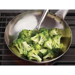 Vogue Wok Stahl 25cm -Küche Utensilien Laden 00e26e4f e84a 489b a8fc fbb5cd5825f1