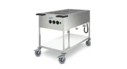 Cookmax Speisenausgabewagen, 3 X GN 1/1, Mit Folienheizung