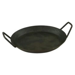 1 Stück Servierpfanne Aus Schmiedeeisen Mit Zwei Seitengriffen Und Brett ø 24cm -Küche Utensilien Laden 17b1db66 02ae 4394 97c5 ac64f080eb73