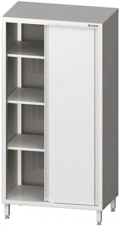 Durchreiche-Hochschrank Mit Schiebetüren, Verschweißt : 1100x600x2000 Mm -Küche Utensilien Laden 1b32940f 90f8 4073 9419 4dc0e114247d
