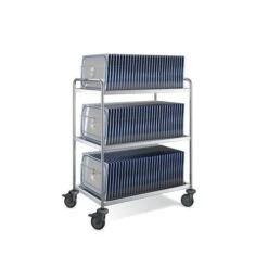 Blanco Servierwagen Aus Rostfreiem Edelstahl Mit Kunststoffrollen SW 10 X 6-4 BASIC -Küche Utensilien Laden 1c7d1354 4c80 4025 bb88 dcf3591fec42