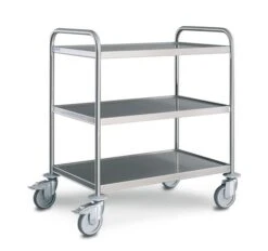 Vogue Verchromter Servierwagen Aus Draht 3 Etagen -Küche Utensilien Laden 1e4f1337 905a 4d1d b653 efae0e4c3cd4