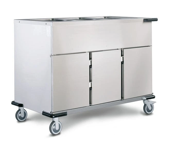 Cookmax Speisenausgabewagen, 2 X GN 1/1, Mit Heizung 7 Cookmax Speisenausgabewagen, 2 X GN 1/1, Mit Heizung – Bild 5