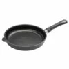 Induktions-Bratpfanne Ø 32 Cm, Höhe 5 Cm Flach, Mit Festem Stiel