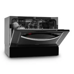 Amazonia 6 Geschirrspüler 1380W 6 Maßgedecke Tasten-Armatur Schwarz -Küche Utensilien Laden 283187b3 cccb 48ba a849 2cc152442362 1