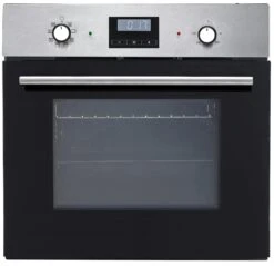 PKM KH-F7-2S Digi Einbauofen 60cm Backofen 8 Funktionen Umluft Display