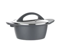 Schäfer Aluguss Schmortopf Mit Glasdeckel,silber Ø32cm 9,6L Aluminium Kochtopf Antihaft Beschichtung -Küche Utensilien Laden 3638a334 9570 448b aa7d 12174d7c31d9