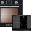 Herd Set/ Kaiser EH 6326 Sp / Einbaubackofen+ Induktionskochfeld KCT 777 FI/ 77 Cm