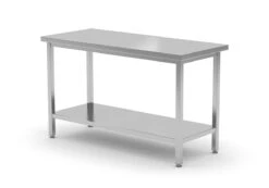 Edelstahl Gastro-Arbeitstisch Mit Schiebetüren | AISI 430 Qualität | HxBxT 85x90x70cm -Küche Utensilien Laden 3b9498b4 47ec 4d6d badc dfc5d3f795b9