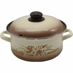 Krüger Einkochtopf Emailliert Mit Metalldeckel 28 Lieter 35cm -Küche Utensilien Laden 406c14ee 145c 4fd6 863a d4b806666d07