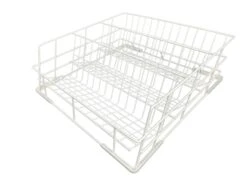 GSP Gläserspülkorb Drahtgitterkorb 500x500x170 Mm - 3 Reihen Abstand 14 Cm