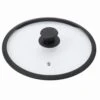 Universal-Glasdeckel "Saphir" 28 Cm Mit Schwarzem Silikonrand -Küche Utensilien Laden 5033e52e 78f3 4260 97ad 2b6d0302c270 1