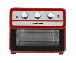 MAXXMEE Heißluft-Ofen Digital - 18 L Fassungsvermögen - Schwarz/Edelstahl - 1550W -Küche Utensilien Laden 573419d9 b5ed 419d 98ac 2118c2cec656