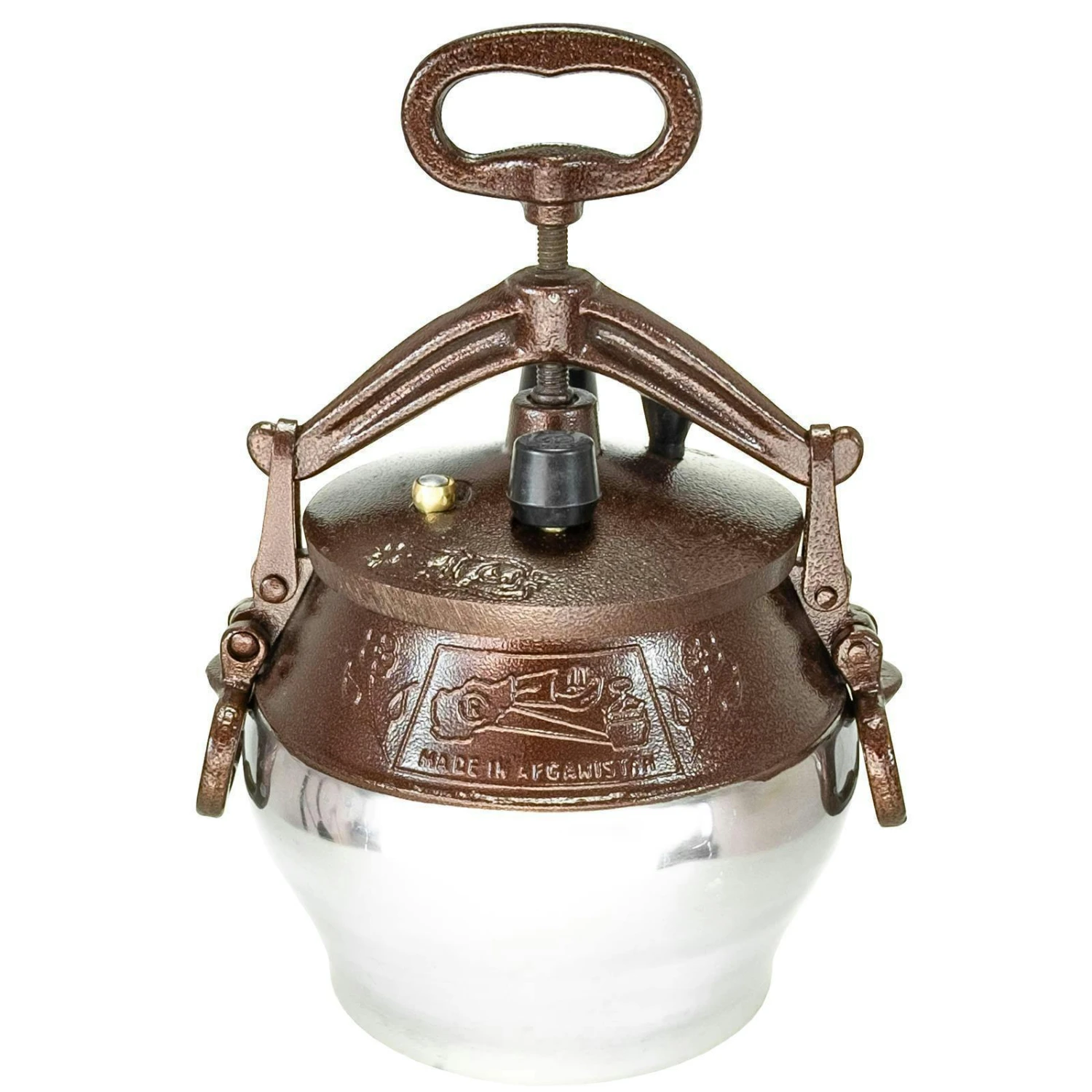 8 L (6,7L) Afghanischer Kazan Kasan Schnellkochtopf Dampftopf Afgankazan Druckkochtopf 4 8 L (6,7L) Afghanischer Kazan Kasan Schnellkochtopf Dampftopf Afgankazan Druckkochtopf – Bild 2