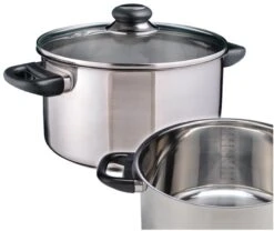 Fleischtopf Edelstahl Kochtopf "Sylt" Koch Fleisch Topf Induktionsgeeignet 24 Cm -Küche Utensilien Laden 64a70fc1 fd84 498c a713 58303f975e3d