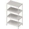 Stalgast Edelstahl Regal Mit 4 Glatten Böden 1200x500x1800 Mm, Selbstmontage -Küche Utensilien Laden 6ccbebc9 016f 40d9 8da4 ee00352c0787