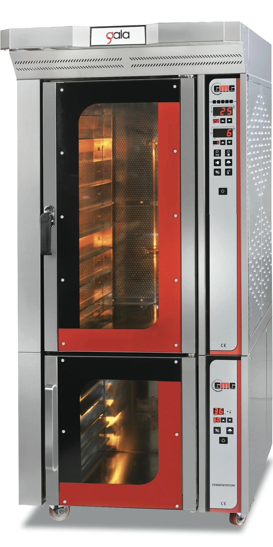 GMG - Umluft-Ofen - 5 Einschübe (5x 40 X 60cm) - Inkl. Haube & Gärschrank Mit Glastür | 9,5 KW 400V 5 GMG - Umluft-Ofen - 5 Einschübe (5x 40 X 60cm) - Inkl. Haube & Gärschrank Mit Glastür | 9,5 KW 400V – Bild 3