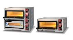 GMG - Pizzaofen PE44 DE - Elektrisch - 4+4x Ø30cm | 10kW | 400V - Edelstahl 2 Backkammern -Küche Utensilien Laden 7bf83ec3 d636 4a84 abb0 1785b6cac5bb