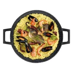 Aluguss Paellapfanne Pfanne Paella Ø40 Induktion Silikongriffe Bratpfanne Backofen Grillpfanne -Küche Utensilien Laden 830a86cb 99af 4e24 9ddf 176212b1b3fc
