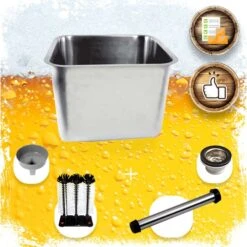 Spülbecken Gastronorm Aus Edelstahl - 50 X 30 X 30 Cm -Küche Utensilien Laden 89103b2f b0e3 4567 b8e9 e75af44a709e 1