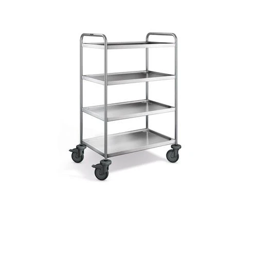 Blanco Servierwagen Aus Rostfreiem Edelstahl Mit Kunststoffrollen SW 10 X 6-2 8 Blanco Servierwagen Aus Rostfreiem Edelstahl Mit Kunststoffrollen SW 10 X 6-2 – Bild 6