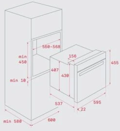 Teka HSC 635 P 44 L 2515 W A+ Schwarz, Edelstahl -Küche Utensilien Laden 8ea044d9 1c7c 461f b32b 268f10a180bf