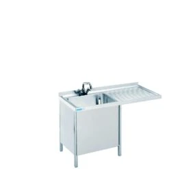 GastroHero Spülzentrum Basic 12x6 Mit 1 Becken Rechts -Küche Utensilien Laden 91568c96 f269 4b6a 9558 d610782acbdf 1