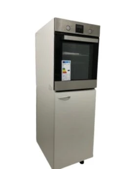 Böhme HB45AB40L Backofen 45cm Breit Mit Hochschrank / Weiß Matt 133cm Hoch