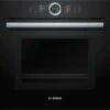 Bosch Serie 8, Einbau-Backofen Mit Mikrowellen- Und Dampffunktion, 60 X 60 Cm, Schwarz HNG6764B6 -Küche Utensilien Laden 939543b1 c394 41e0 83c1 3404db652384