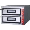 Gastro Elektro Pizzaofen Backofen Pizza Flammkuchen 1010x850x750mm 2 Kammern 12 KW 500°C 400V -Küche Utensilien Laden 95fbfa6b f36e 4191 9580 0081f82dc202
