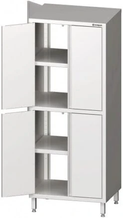 Durchreiche-Hochschrank Mit Schiebetüren, Verschweißt : 1100x600x2000 Mm -Küche Utensilien Laden 9d1e5926 6dfb 4c54 829a 45d897d44c0f