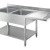 GastroHero Spülzentrum Basic 18x7 Mit 2 Becken Links -Küche Utensilien Laden a31842fd 953a 47cc 8d2e 4e785f2aad51 2