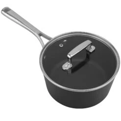 AMERCOOK | Comboss Kasserolle 24cm Mit Deckel | Gussoptik | Für Alle Herdarten | Cooking Pot | Induktion Geeignet | Griffe Aus Edelstahl | -Küche Utensilien Laden a6343afb 91bc 4042 9ee4 4ec721fc0d89