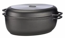 Aluguss Bräter Schmortopf Universalbräter Grillpfanne Antihaftbeschichtung 9 Aluguss Bräter Schmortopf Universalbräter Grillpfanne Antihaftbeschichtung -Küche Utensilien Laden a837103f c87e 4d4c b432 3cb96a24cf26 2