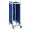 WAS Germany - Tablettwagen Trolley Cucina, Für Tabletts 45,5 X 35,5 Cm, Blau, 59,5 X 91 X 168 Cm, Aluminium (1966451) -Küche Utensilien Laden b8de25ff 6665 429b 890a 6abc12cbcffd 2