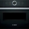 Bosch Serie 8, Einbau-Kompaktbackofen Mit Mikrowellenfunktion, 60 X 45 Cm, Schwarz CMG633BB1 -Küche Utensilien Laden bce9170a 066e 491b 8543 cd0c2076c30e 1