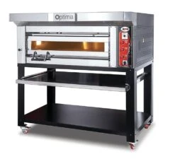 GMG - Bäckerei-& Konditorei Ofen Inkl. Haube & Untergestell - Innenisolierung Aus Steinwolle & Schamottstein | 13,3 KW 400V -Küche Utensilien Laden c317f7c1 3eb7 432b 95cd 7a3d9b630023