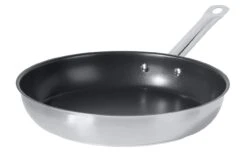 METRO Professional Bratpfanne, Edelstahl, Ø 24 Cm, Antihaftbeschichtung, Induktion, Ofenfest
