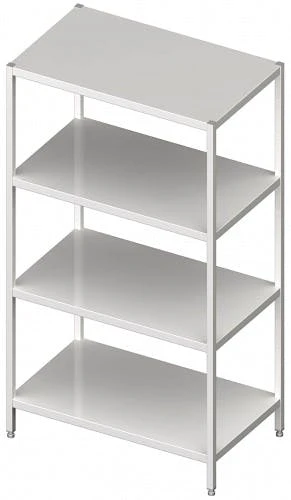 Regal Mit Glatten, Höhenverstellbaren Böden, Selbstmontage : 1100x700x1800 Mm 4 Regal Mit Glatten, Höhenverstellbaren Böden, Selbstmontage : 1100x700x1800 Mm – Bild 2