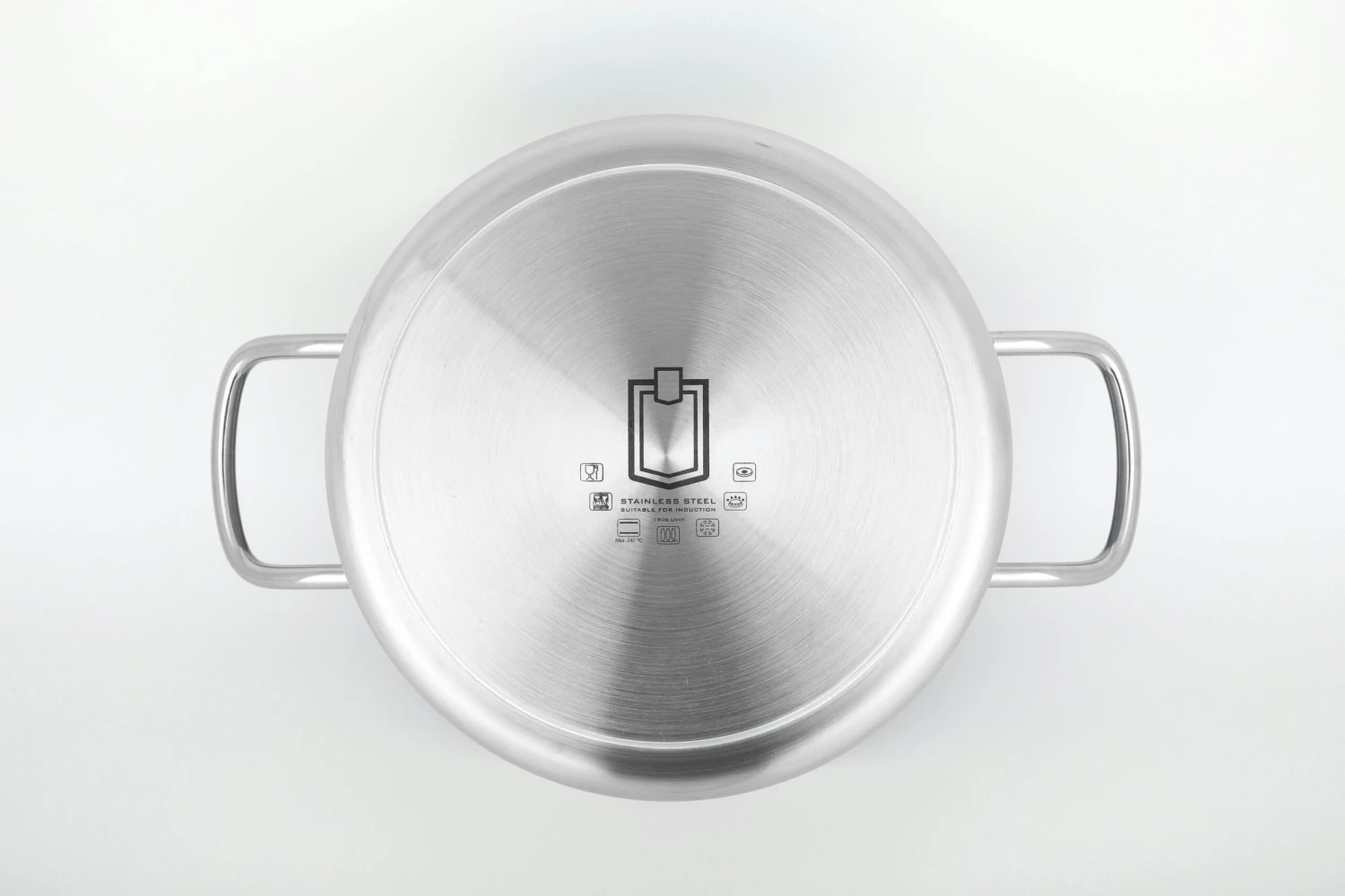 METRO Professional Fleischtopf HS-CSR40, Edelstahl, Ø 40 Cm, 19.2 L, Höhe: 19.7 Cm, Mit Deckel, Induktion 9 METRO Professional Fleischtopf HS-CSR40, Edelstahl, Ø 40 Cm, 19.2 L, Höhe: 19.7 Cm, Mit Deckel, Induktion – Bild 7