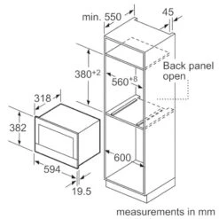 Bosch BEL634GS1 Mikrowelle Integriert 21 L 900 W Schwarz, Silber -Küche Utensilien Laden deebeb43 b212 45dd afaa bab7ed46ae8e