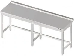 Arbeitstisch Ohne Grundboden, Mit Verstrebung, Ohne Aufkantung, Verschweißt : 2500x600x850 Mm -Küche Utensilien Laden df38df17 f441 430f ba13 99fdb66f9b25