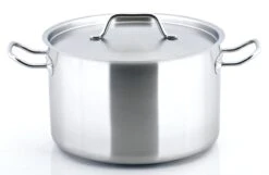 METRO Professional Fleischtopf HS-SPD24, Edelstahl, Ø 24 Cm, 6.5 L, Höhe: 19.7 Cm, Induktion, Ofenfest