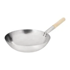 Vogue Wok Stahl 25cm -Küche Utensilien Laden ee908baa d9bd 4179 816a ac0365dc5428
