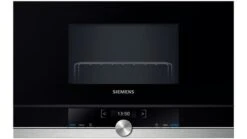 Siemens BE634RGS1 Mikrowelle Integriert 21 L 900 W Schwarz, Edelstahl