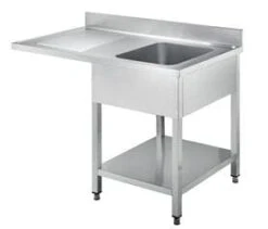 GastroHero Spülzentrum Basic 12x7 Mit 1 Becken Links -Küche Utensilien Laden f562c228 d42e 4d6f 9c23 9abebbcf6ade 4
