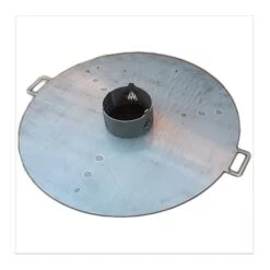 Feuerplatte Mit Tragegriff Grill Plancha Feuerschale Grillplatte Feuertonne - 86 Cm Durchmesser