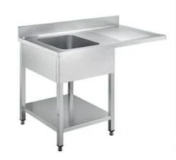 GastroHero Spülzentrum Basic 16x6 Mit 2 Becken Links -Küche Utensilien Laden ff8e3770 d55f 4762 986b 54429de1876e